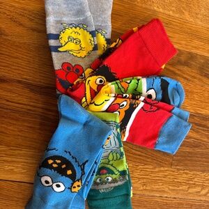 Mens Sesame Street Socks